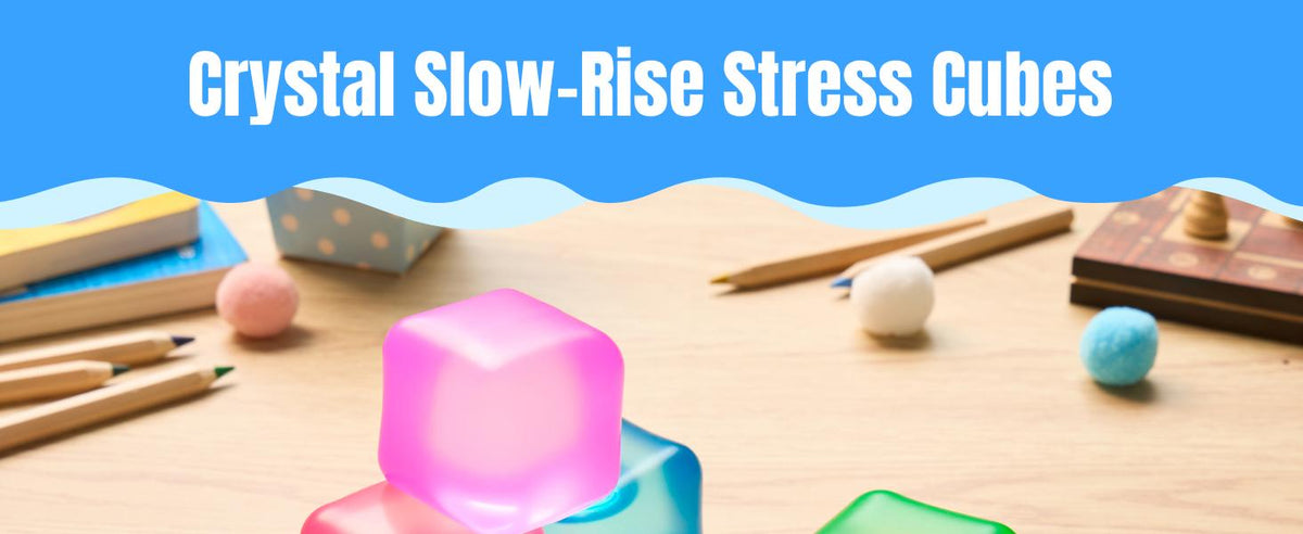 Slow-Rise Squishy Stress Cubes - 4 Pack product image 14