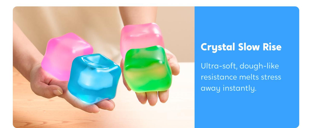 Slow-Rise Squishy Stress Cubes - 4 Pack product image 15