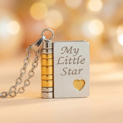 Book Locket Necklace — The Wearable Love Letter