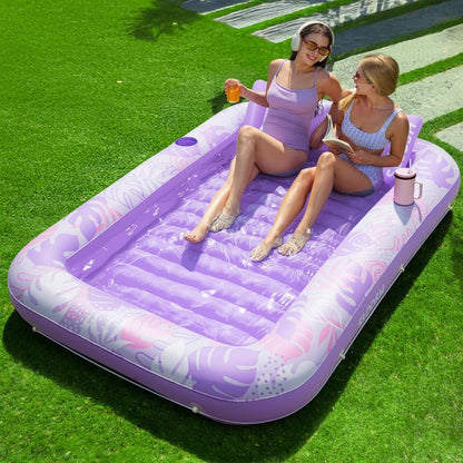 Backyard tanning pool lounge variant Purple / XL